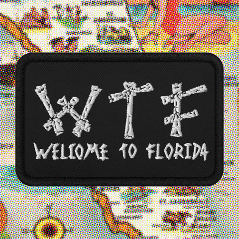 WTF - Embroidered patch