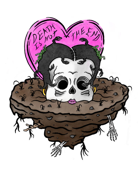Boops Not Dead - Print