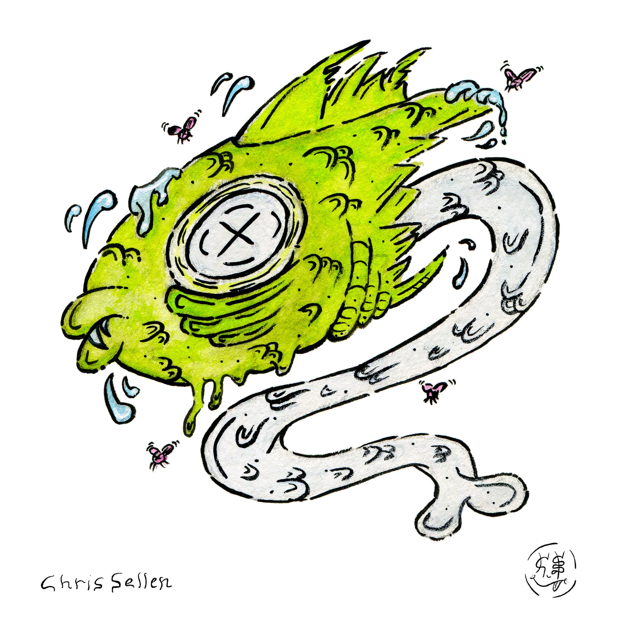 Bone Fish Billy - Print