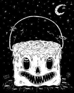 Ghost Bucket - Print