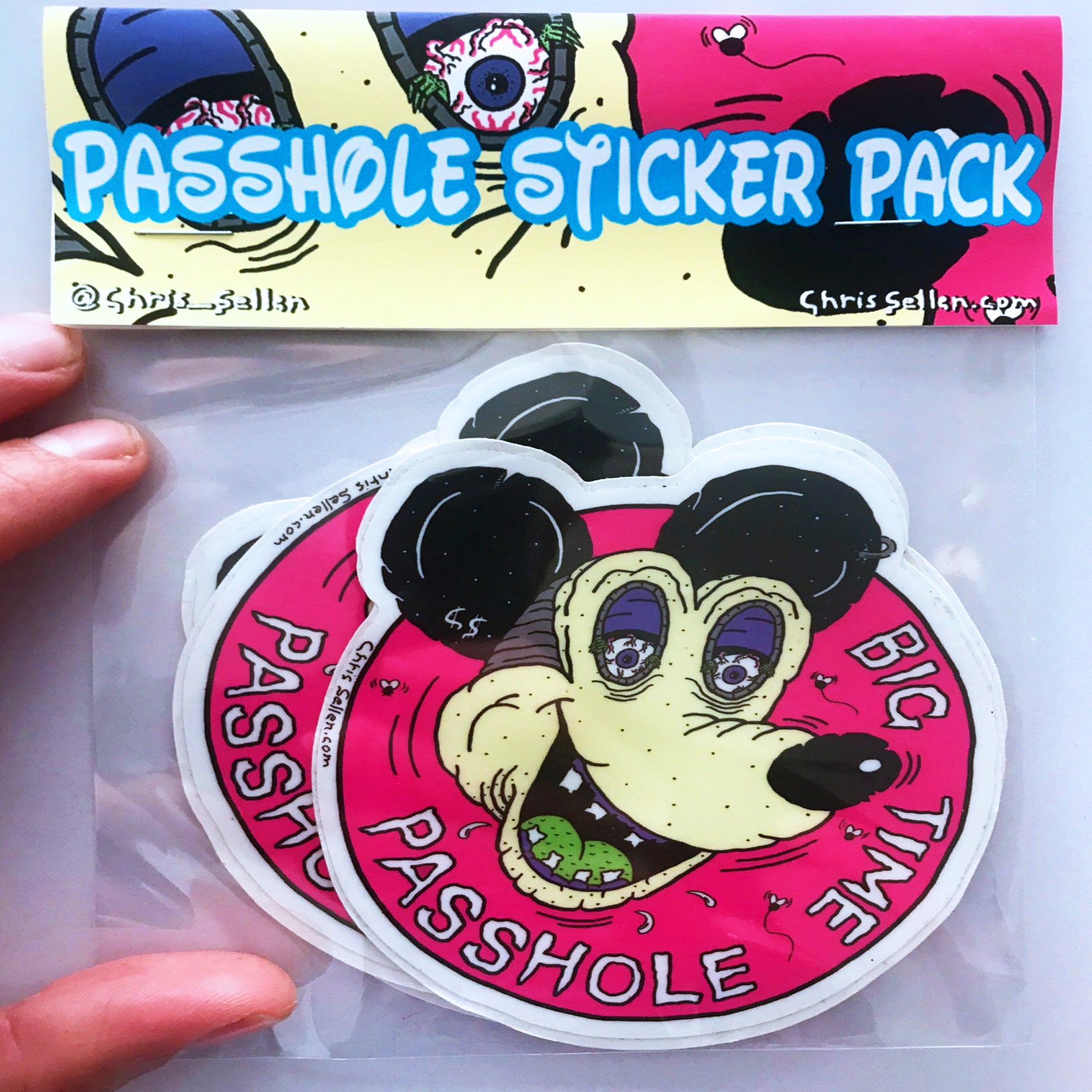 Big Time Passhole- Sticker Pack