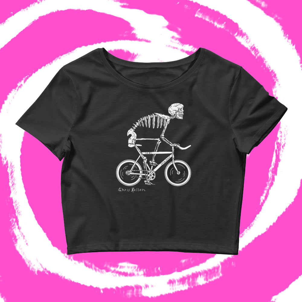 Ride Bikes - Women’s Crop Tee