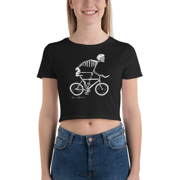 Ride Bikes - Women’s Crop Tee